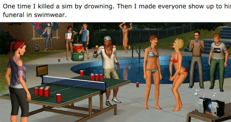 You People Are Twisted: 46 Sadistic Things People Confessed Doing To Their Sims