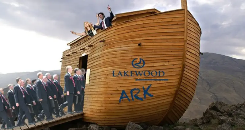 God Commands Joel Osteen To Build Ark And Gather 2 Of Every Upper-Class White Texan Donor