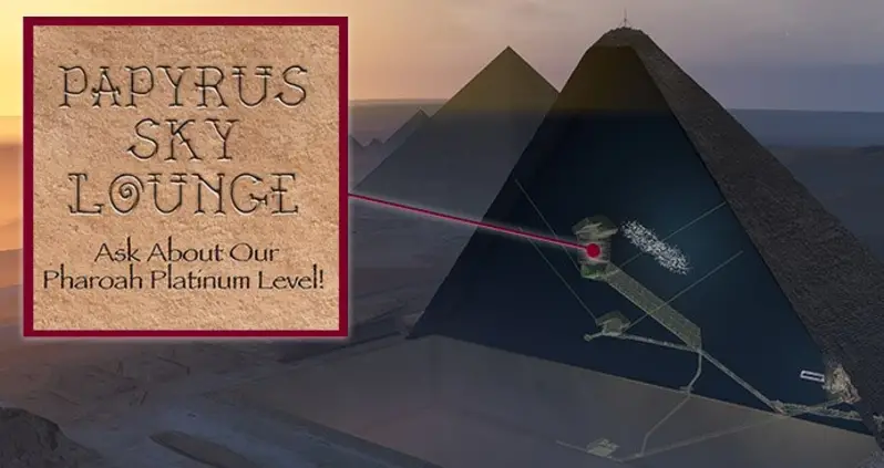 Stunned Scientists Discover Hidden Chamber In Pyramid Of Giza Acted As A “Delta Sky Club Lounge” Of Sorts