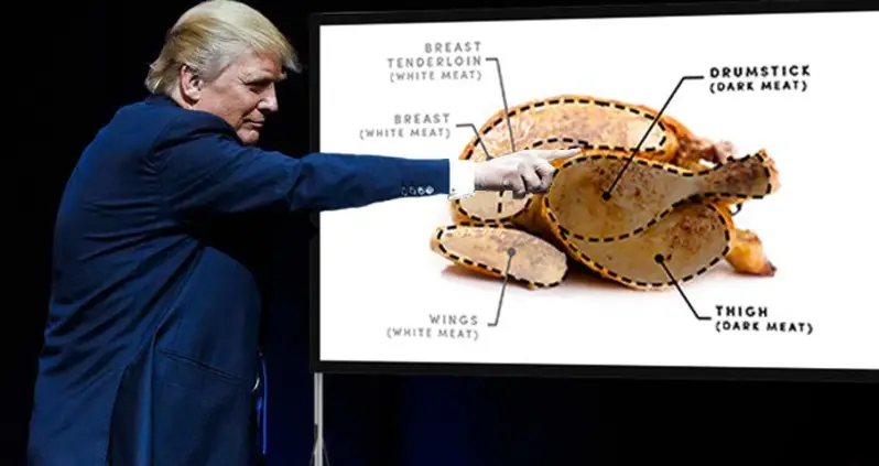 Trump To Only Pardon White Meat On Turkey