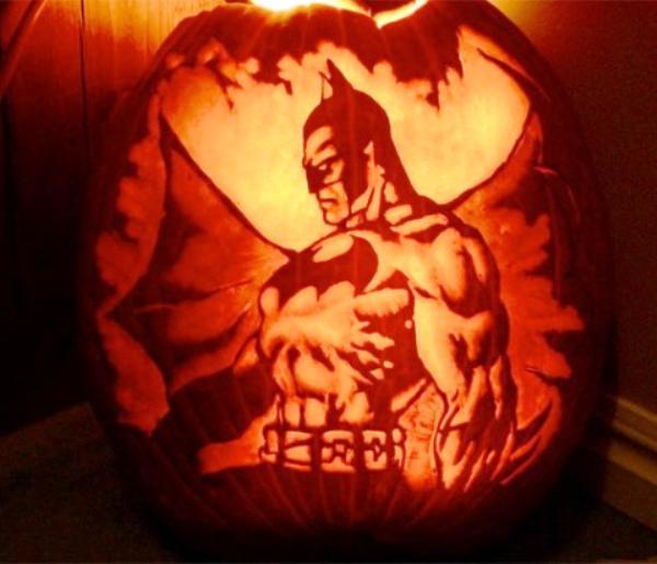 Batman Pumpkin Carving