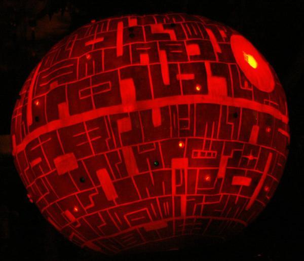 Death Star Pumpkin