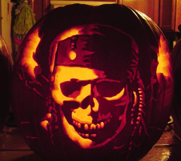 Jack Sparrow Jack O Lantern