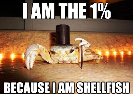 Fancy Crab Is The One Percent