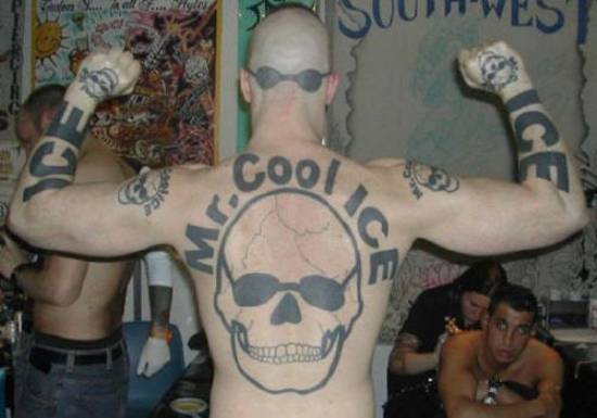 Terrible Tattoos 2 Cool Ice Photograph