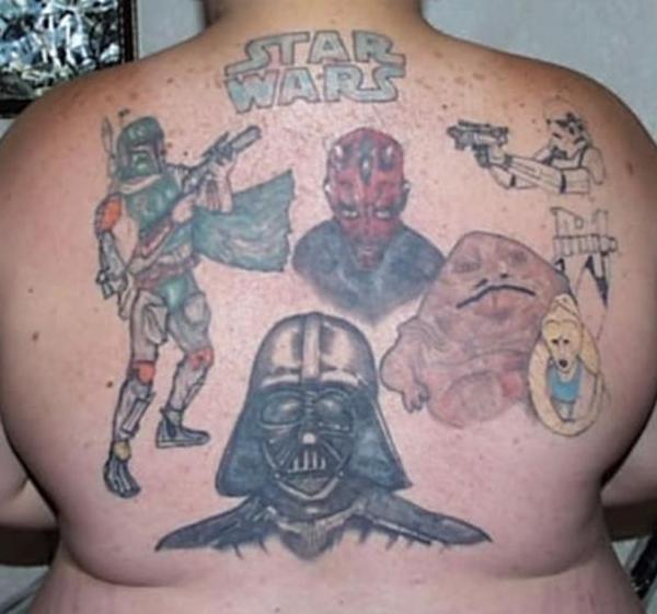 Terrible Tattoos Star Wars