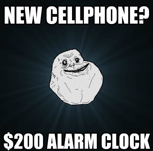 Forever Alone Cellphone