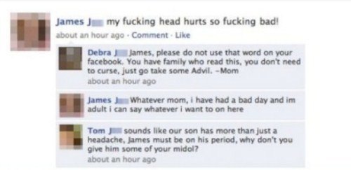 Hilarious Facebook Fail