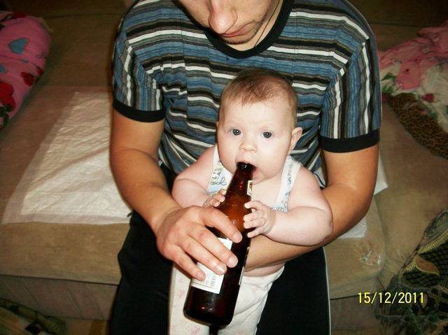 How Not To Raise Children Baby With Beer