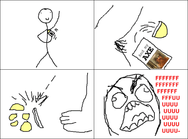 Rage Comics Deodorant Rage