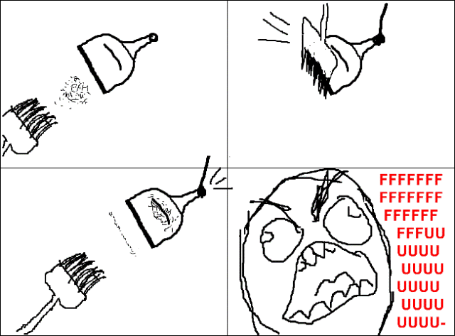 Rage Comics Sweeping Rage