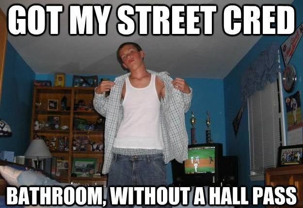 Suburban Hardass Meme Street Cred