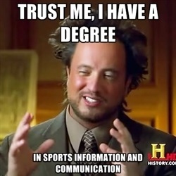 Ancient Aliens Meme Degree