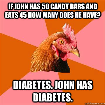 Anti Joke Chicken Diabetes