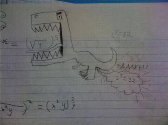 Exam Answers Dino Fart