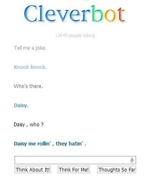 Best Of Cleverbot Tells Bad Joke