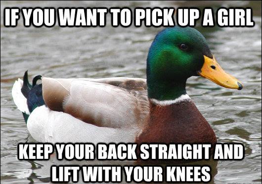 Advice Mallard On Picking Up Girls