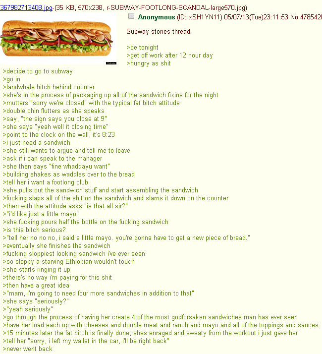 Funniest 4Chan Threads Subway