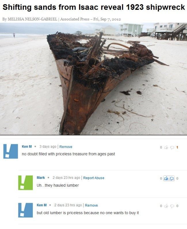 Ken M On Hurricane Isaac