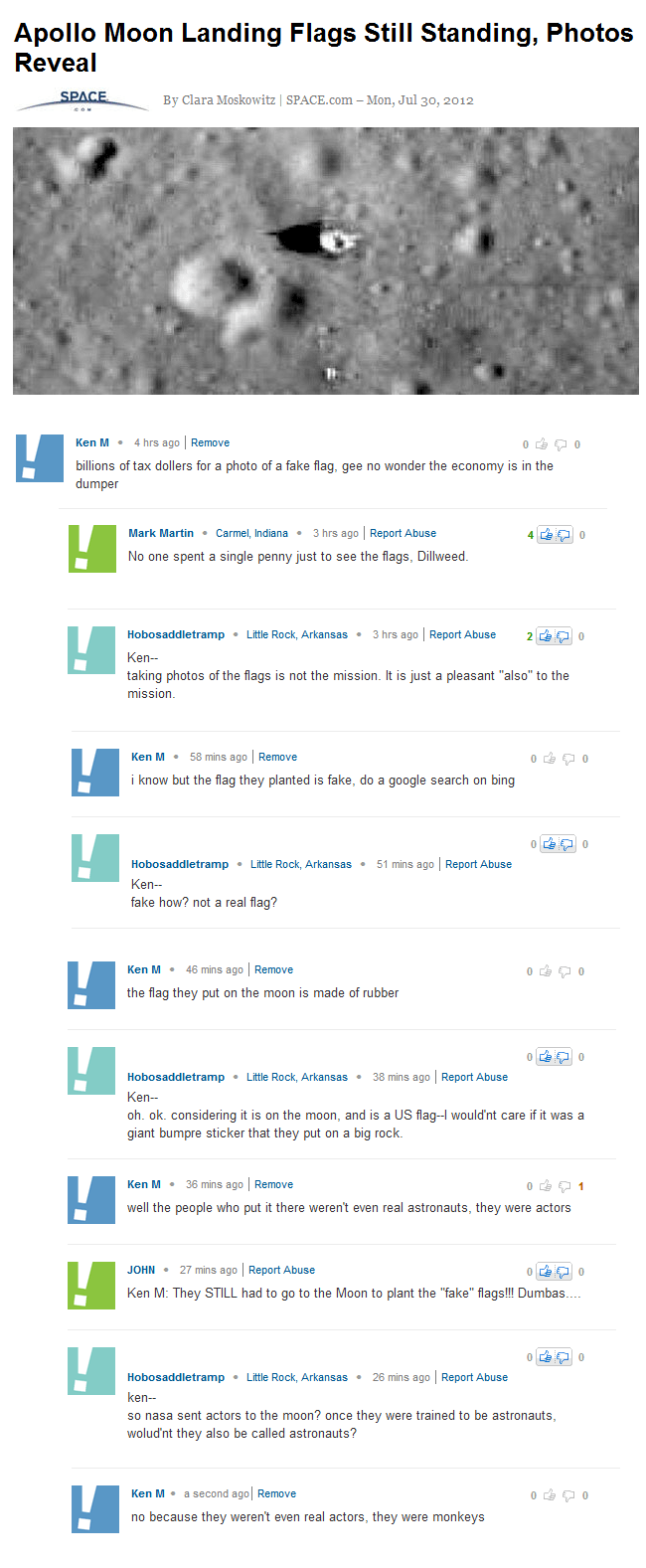 Ken M Debunks The Moon Landing