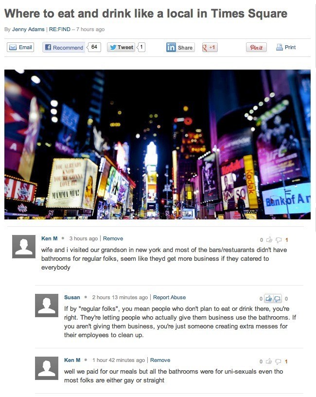 Ken M Master Comments Troll