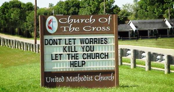 Funny Signs Church