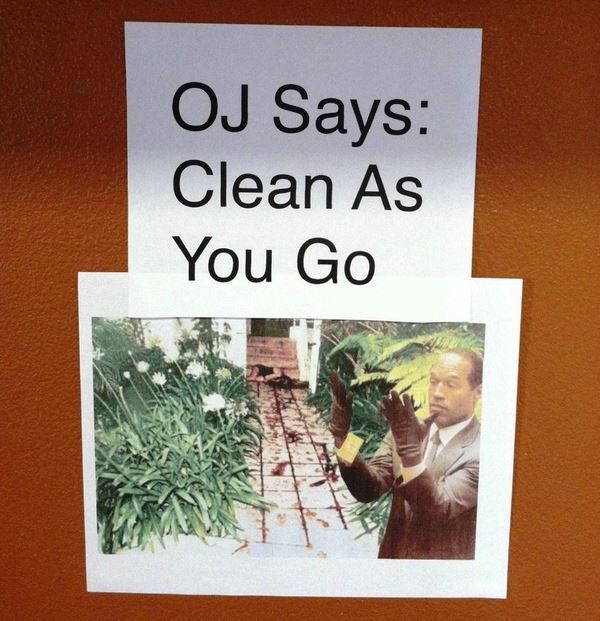 Funny Signs OJ