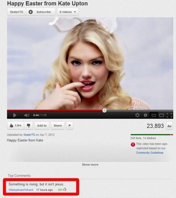 Kate Upton YouTube