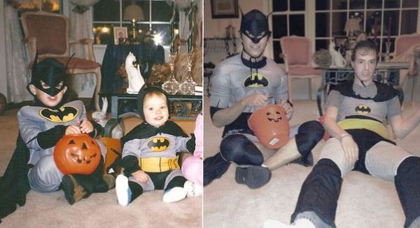 Batman Costumes Childhood Photos