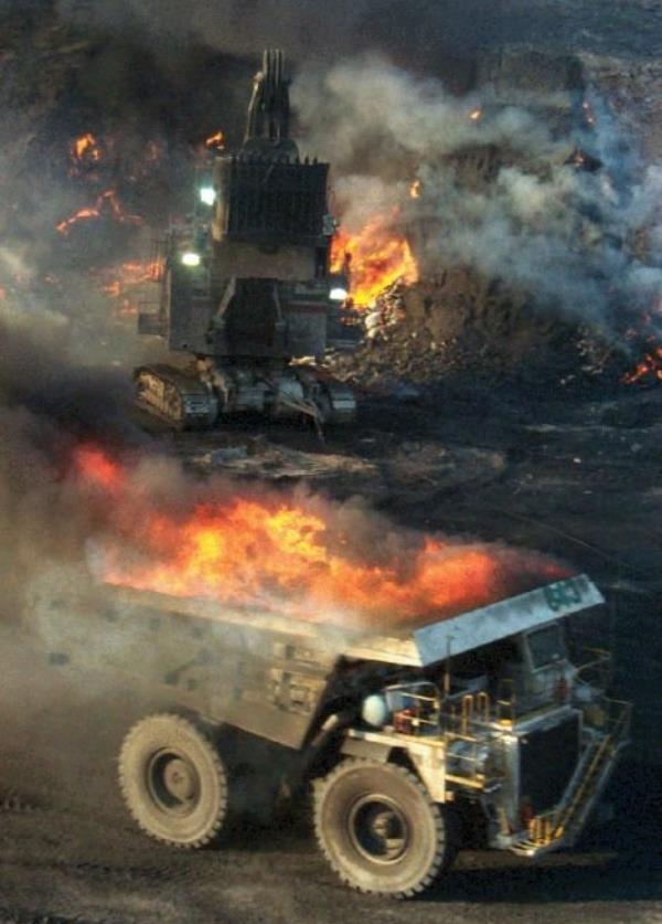 Dumptruck Of Fire