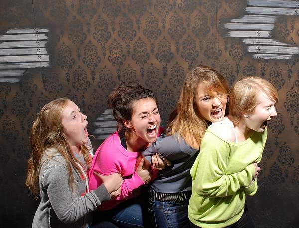 Haunted House Reactions Kids