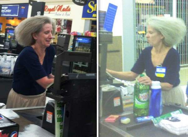 Crazy Hair At Walmart