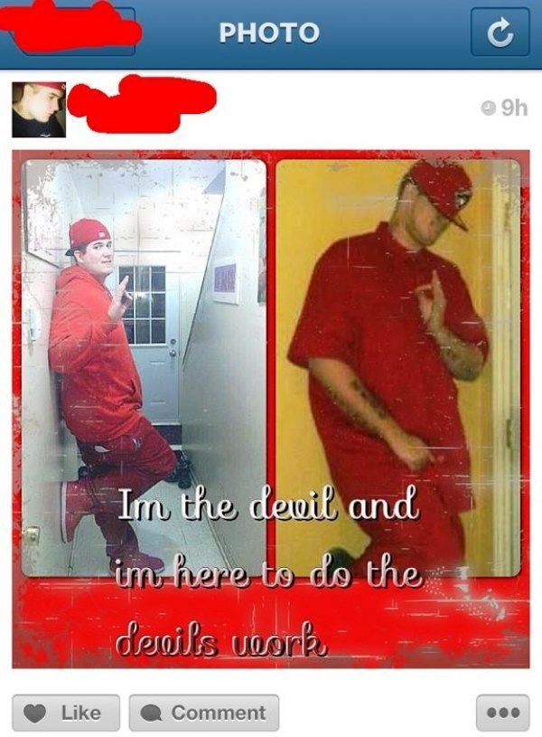 Worst Instagram Pictures The Devil