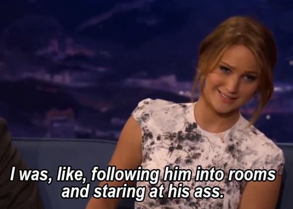 Jennifer Lawrence Stalks John Stamos