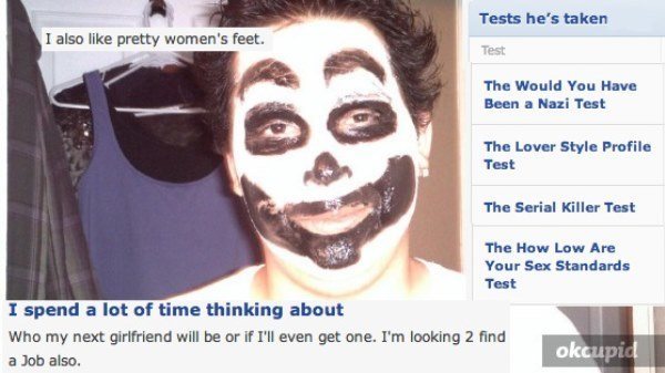 Online Dating Unemployed Juggalo