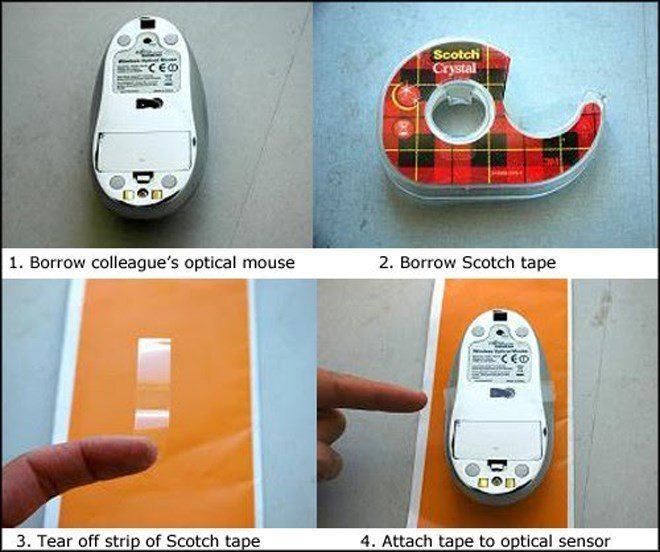 April Fools Pranks Optical Mouse