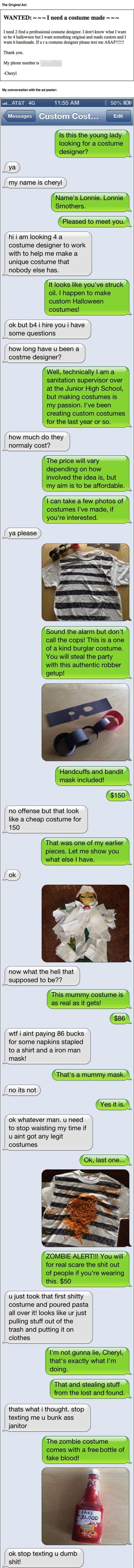 Craigslist Text Prank