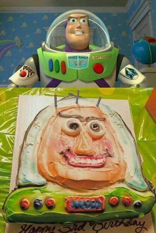 Buzz Lightyear Cake Nailed It