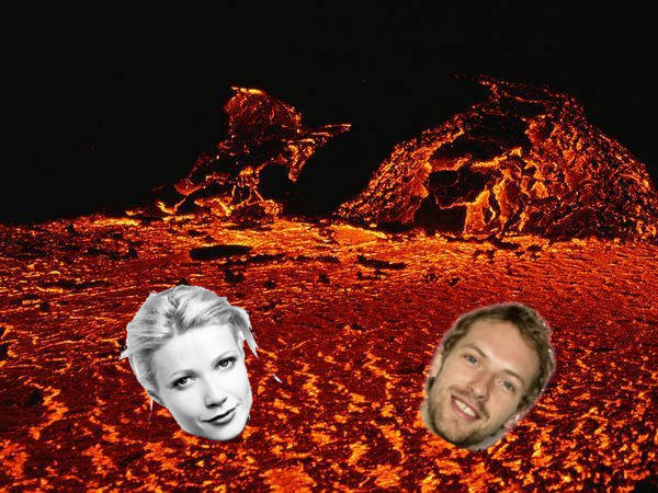 Gwyneth Paltrow And Chris Martin Fiery Abyss