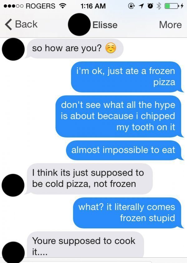 Frozen Pizza Pick Up Line