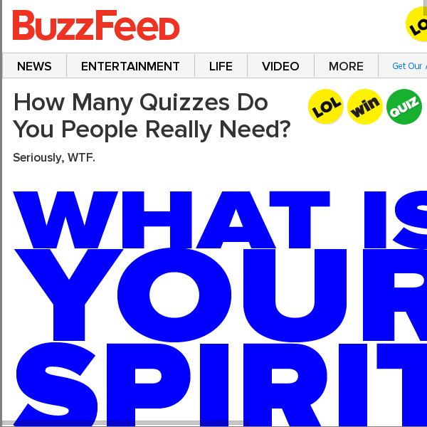 How Many Quizzes Do You People Really Need?