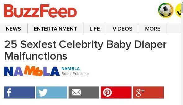 25 Sexiest Celebrity Baby Diaper Malfunctions Sponsored By NAMBLA