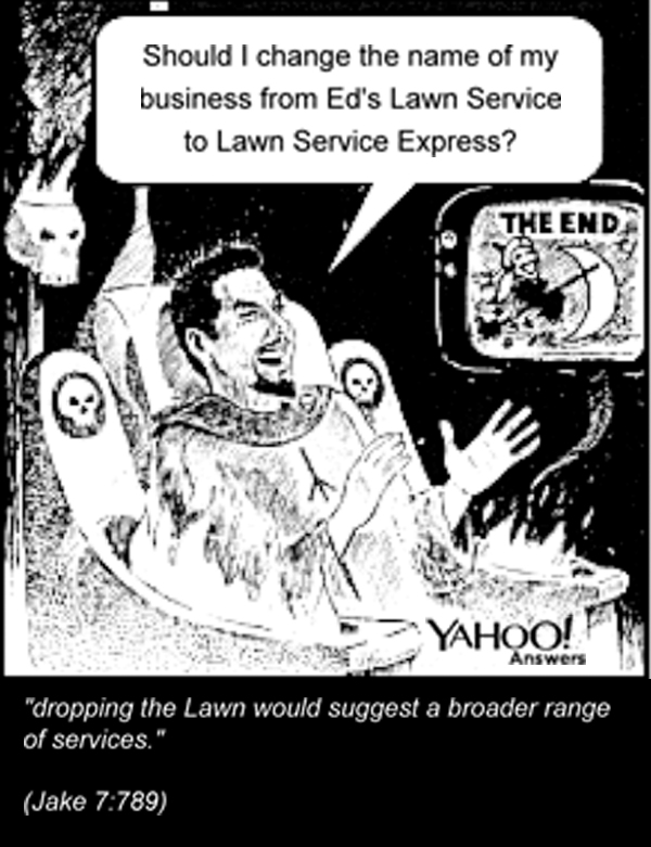 Eds Lawn Service Yahoo Answers