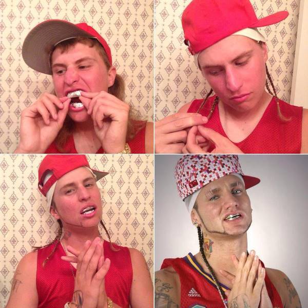 Riff Raff Male Makeup Transformations