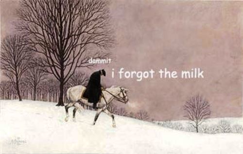 George Washington Forgot The Milk