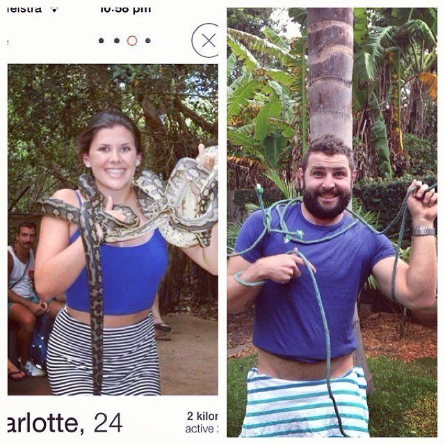 Tinder Pictures Snake