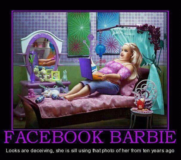 Facebook Barbie