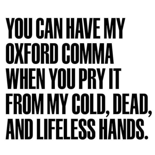 Oxford Comma