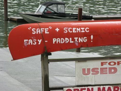 Safe Paddling