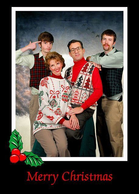 Funny Family Christmas Photos